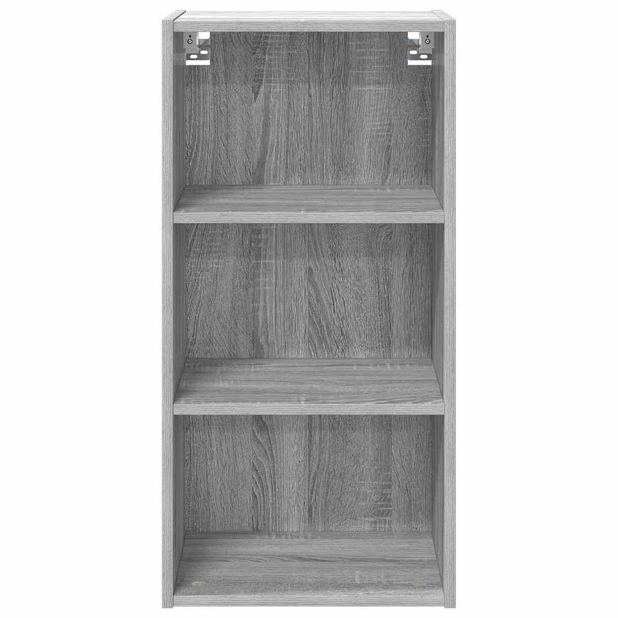 Hangkast Riga Grijs Sonoma 40 x 29,5 x 80 cm Bewerkt hout