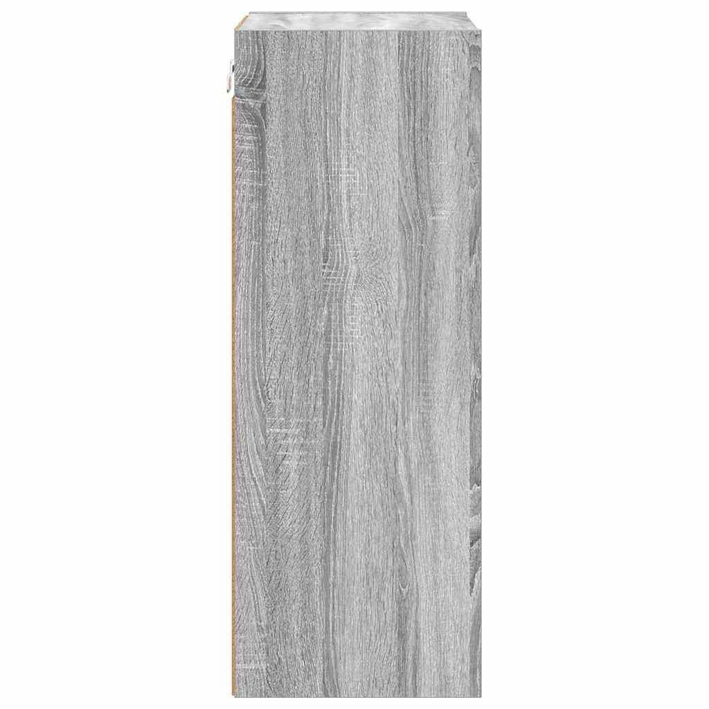 Hangkast Riga Grijs Sonoma 40 x 29,5 x 80 cm Bewerkt hout