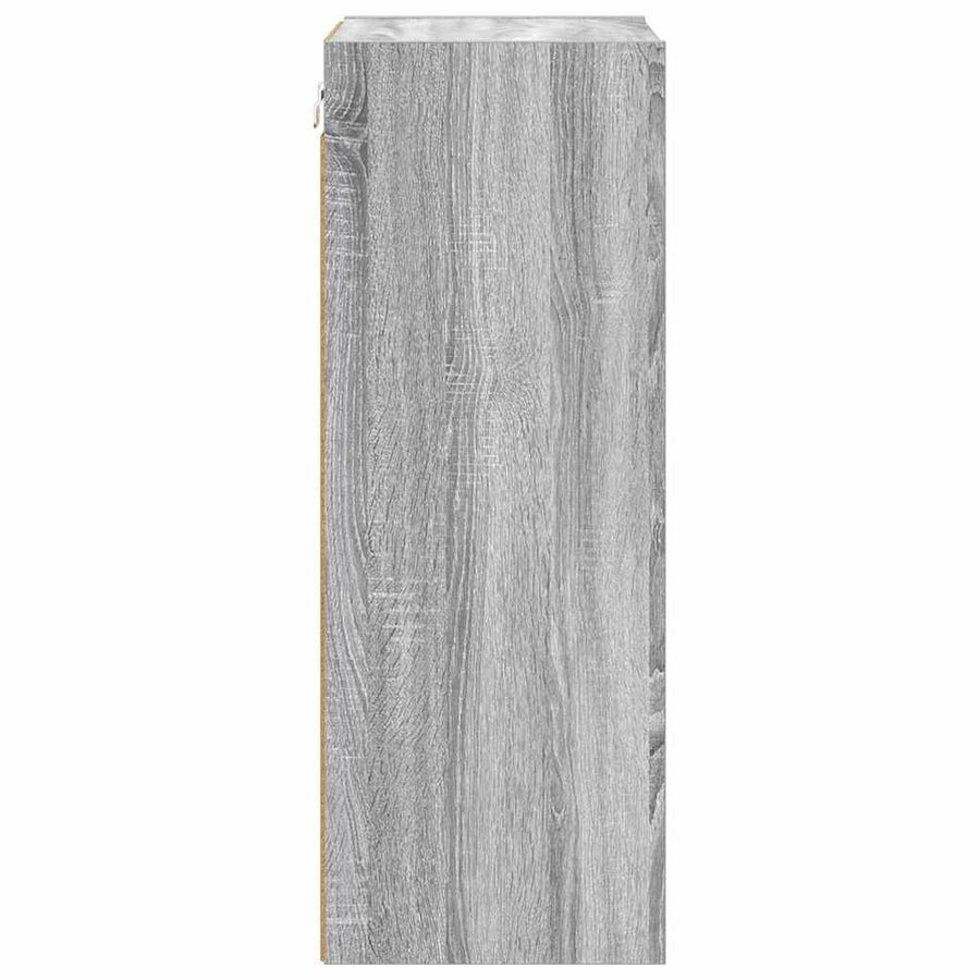 Hangkast Riga Grijs Sonoma 40 x 29,5 x 80 cm Bewerkt hout