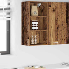 Hangkast met plank Riga Oud Hout 40 x 29,5 x 80 cm Bewerkt hout