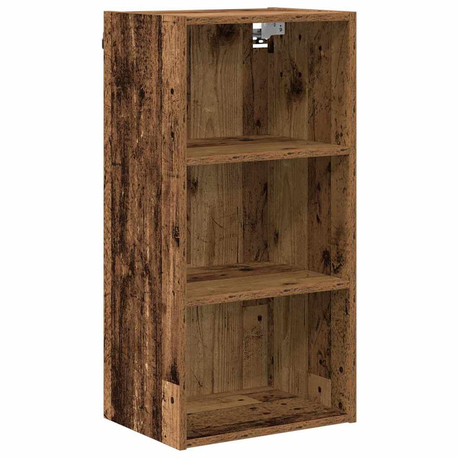 Hangkast met plank Riga Oud Hout 40 x 29,5 x 80 cm Bewerkt hout