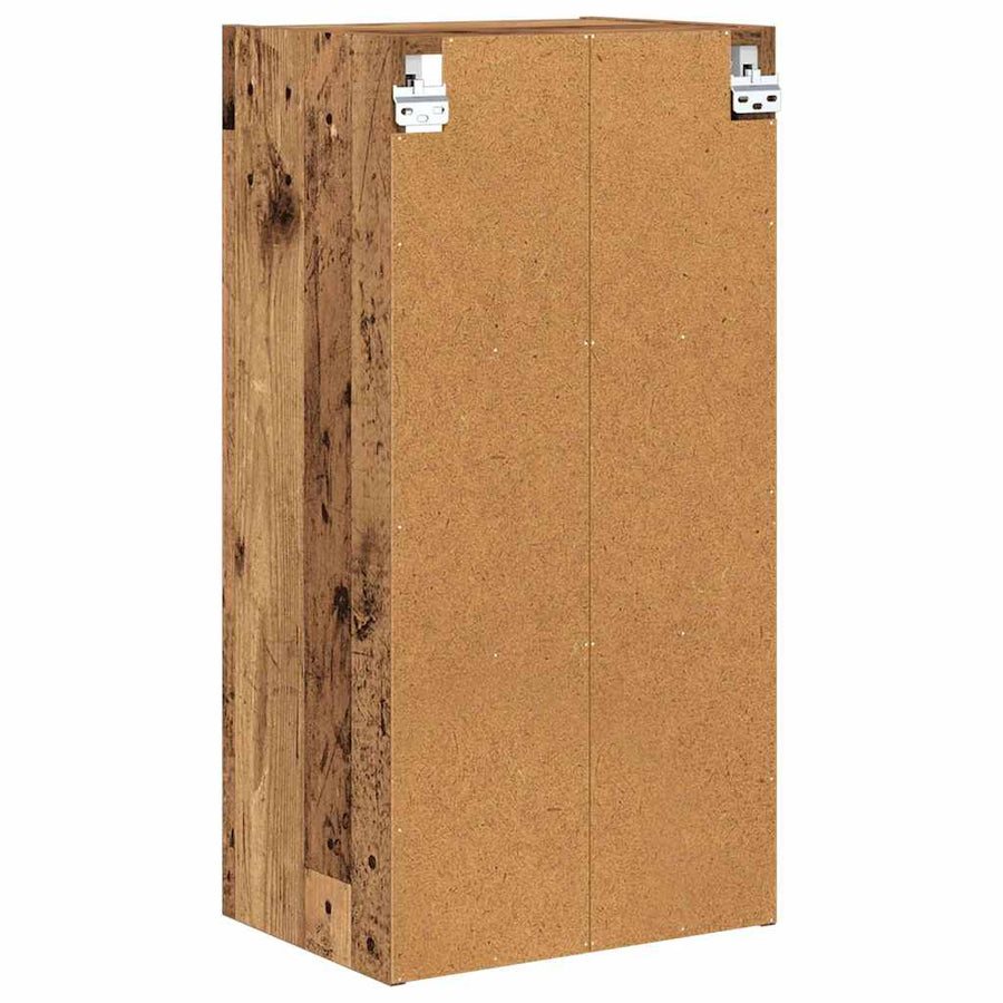 Hangkast met plank Riga Oud Hout 40 x 29,5 x 80 cm Bewerkt hout
