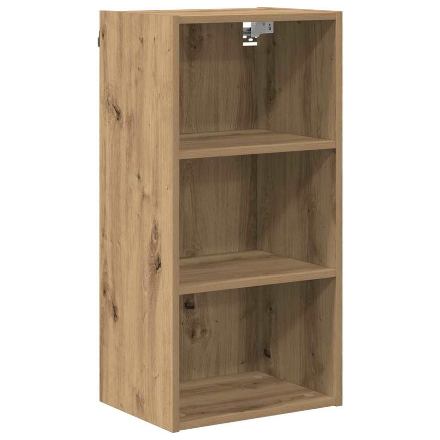 Hangkast Riga Artisan Eiken 40 x 29,5 x 80 cm Bewerkt hout
