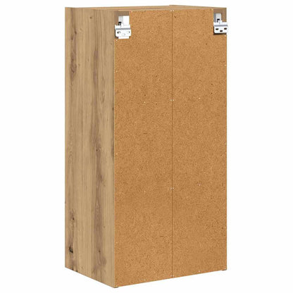Hangkast Riga Artisan Eiken 40 x 29,5 x 80 cm Bewerkt hout