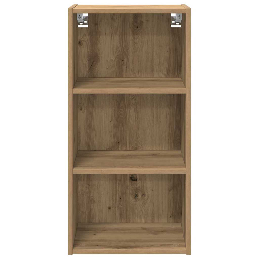 Hangkast Riga Artisan Eiken 40 x 29,5 x 80 cm Bewerkt hout