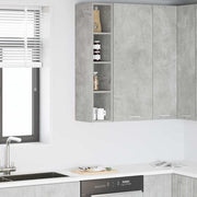 Hangkast 20x29,5x100 cm bewerkt hout beton grijs