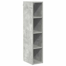Hangkast Riga Beton Grijs 20 x 29,5 x 100 cm Bewerkt hout