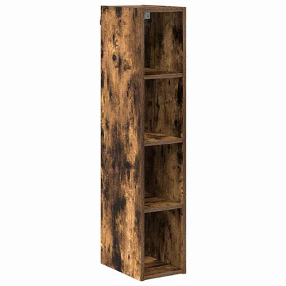 Hangkast Riga Gerookt eiken 20 x 29,5 x 100 cm Bewerkt hout