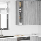 Wall Cabinet Grey Sonoma 20 x 29.5 x 100 cm Engineered Wood