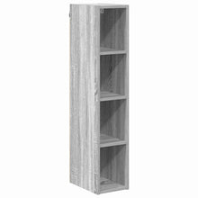 Hangkast Riga Grijs Sonoma 20 x 29,5 x 100 cm Bewerkt hout