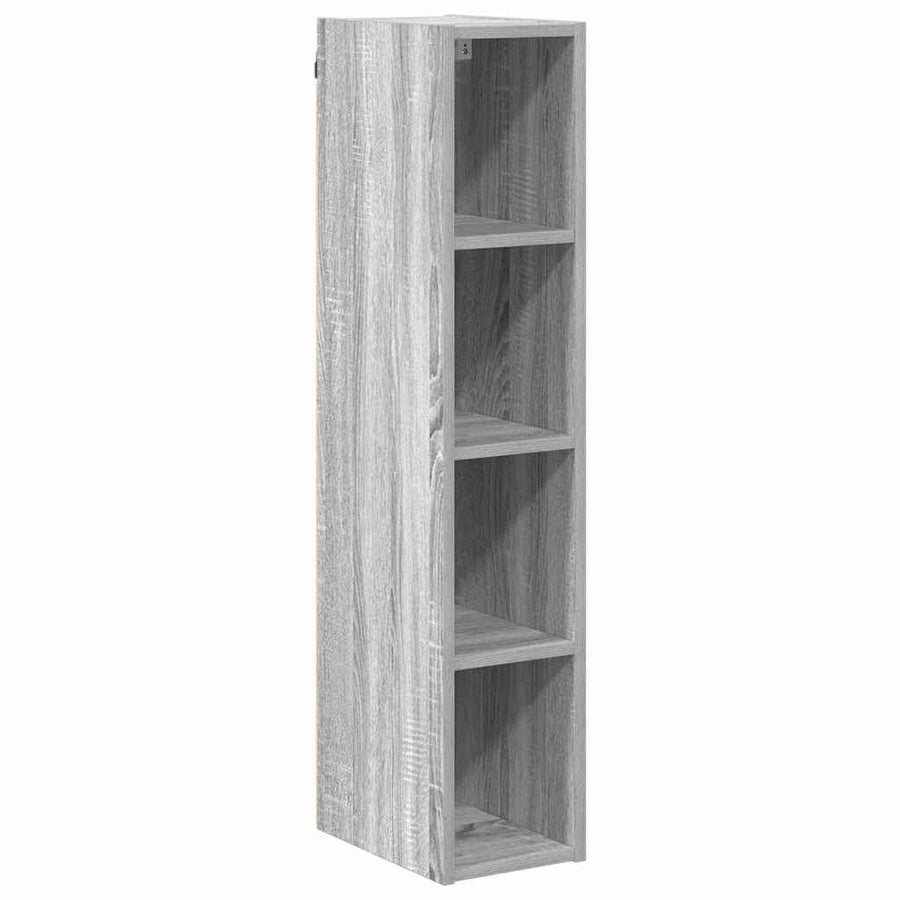 Hangkast Riga Grijs Sonoma 20 x 29,5 x 100 cm Bewerkt hout