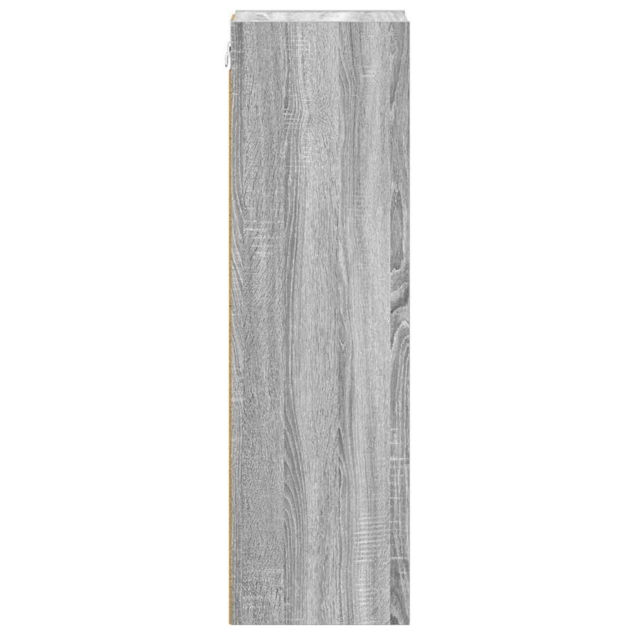 Hangkast Riga Grijs Sonoma 20 x 29,5 x 100 cm Bewerkt hout