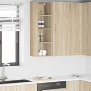 Hangkast 30x29,5x100 cm bewerkt hout sonoma eiken