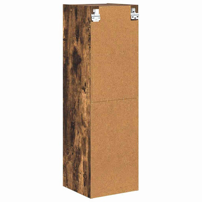 Hangkast Riga Gerookt eiken 30 x 29,5 x 100 cm Bewerkt hout