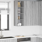 Wall Cabinet Grey Sonoma 30 x 29.5 x 100 cm Engineered Wood