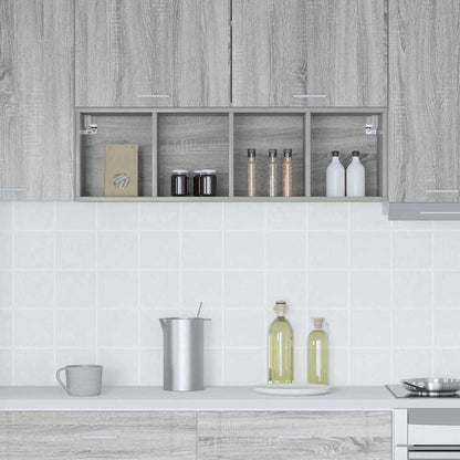 Hangkast Riga Grijs Sonoma 30 x 29,5 x 100 cm Bewerkt hout