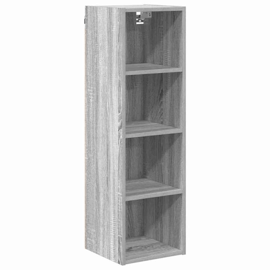 Hangkast Riga Grijs Sonoma 30 x 29,5 x 100 cm Bewerkt hout