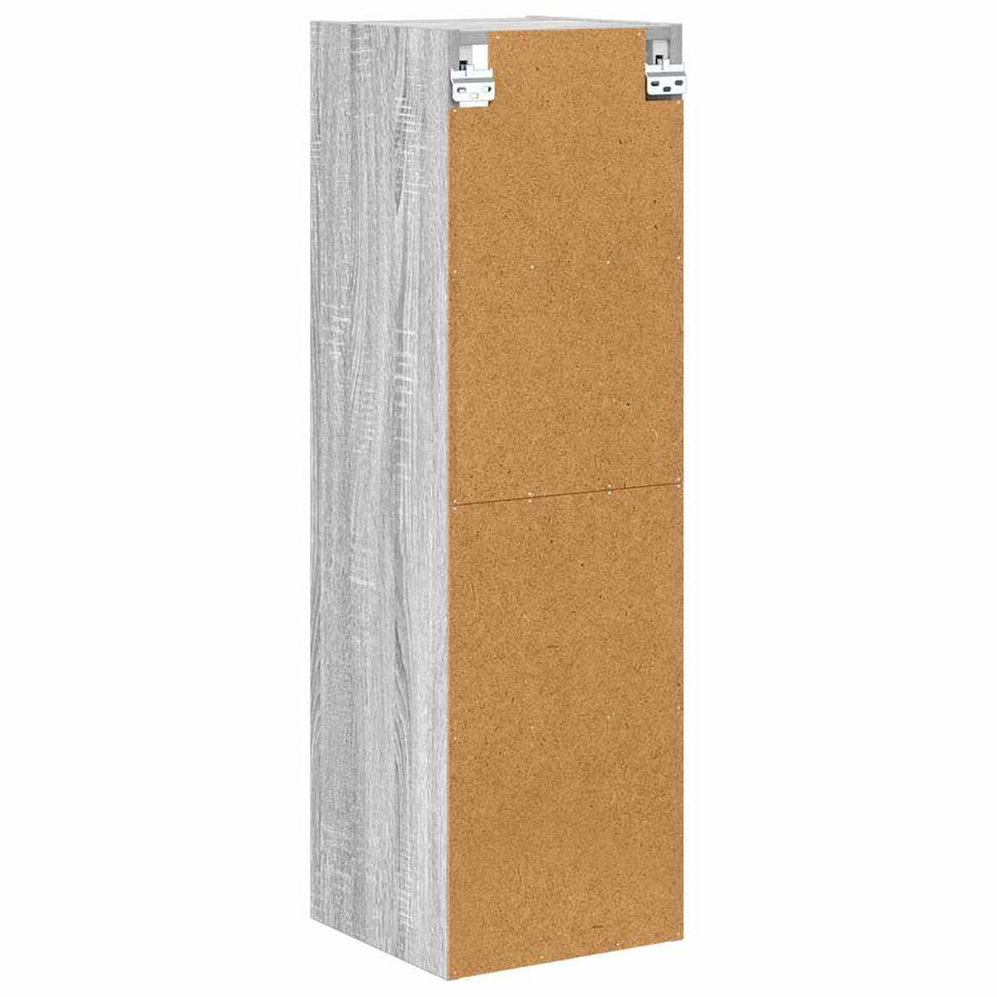 Hangkast Riga Grijs Sonoma 30 x 29,5 x 100 cm Bewerkt hout