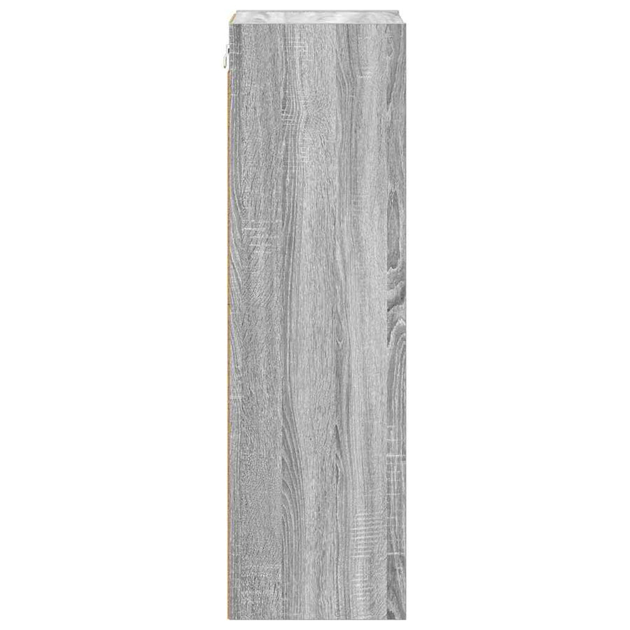 Hangkast Riga Grijs Sonoma 30 x 29,5 x 100 cm Bewerkt hout