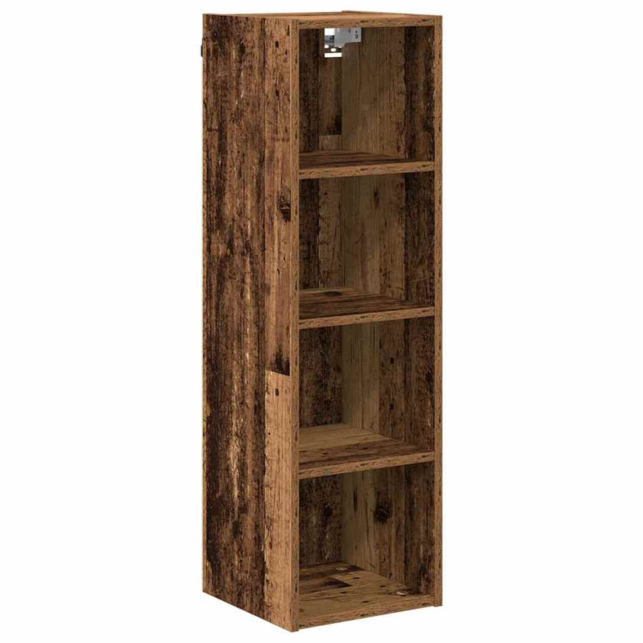 Hangkast Riga Oud Hout 30 x 29,5 x 100 cm Bewerkt hout
