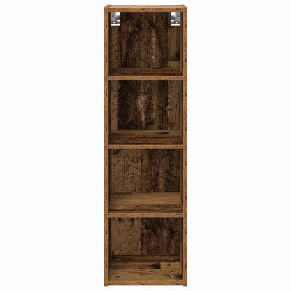 Hangkast Riga Oud Hout 30 x 29,5 x 100 cm Bewerkt hout