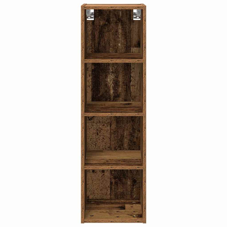 Hangkast Riga Oud Hout 30 x 29,5 x 100 cm Bewerkt hout