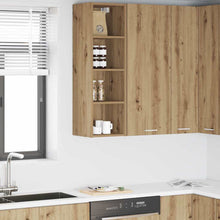 Hangkast Riga Artisan Eiken 30 x 29,5 x 100 cm Bewerkt hout