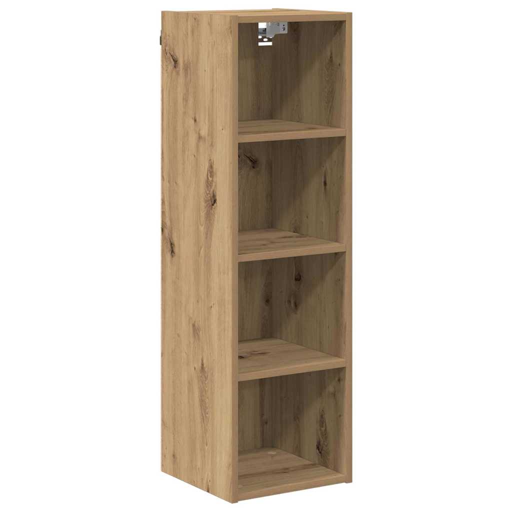 Hangkast Riga Artisan Eiken 30 x 29,5 x 100 cm Bewerkt hout