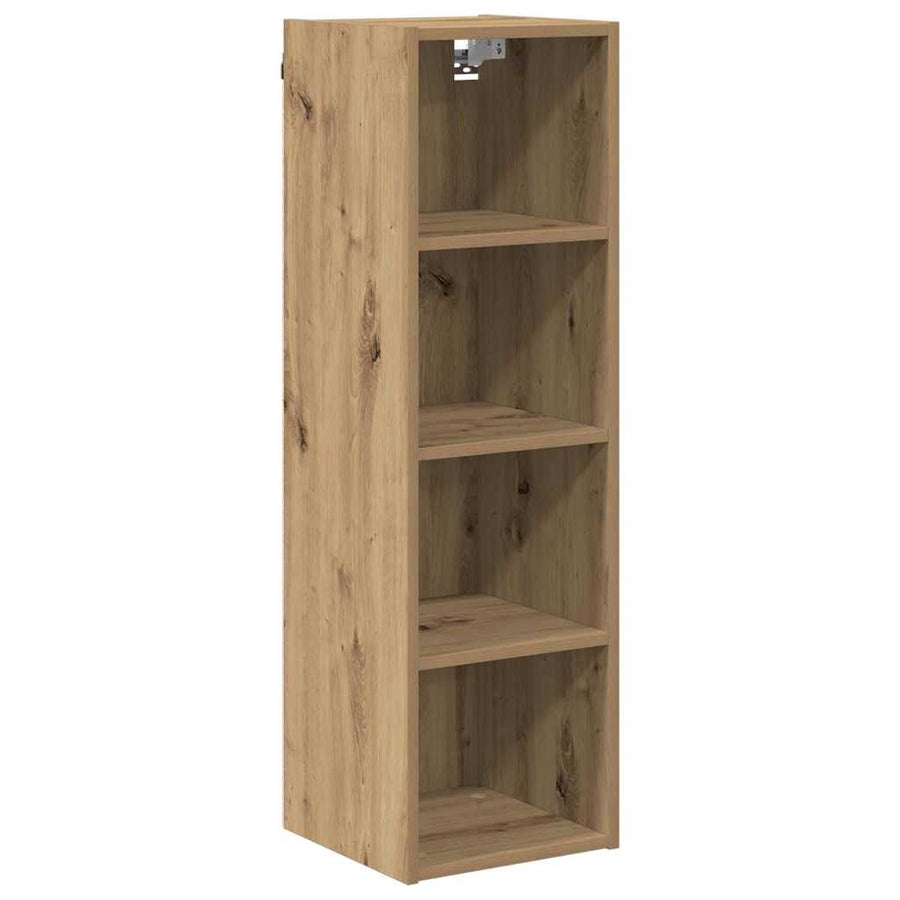Hangkast Riga Artisan Eiken 30 x 29,5 x 100 cm Bewerkt hout