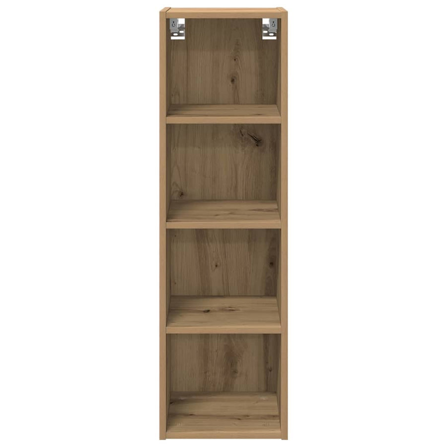 Hangkast Riga Artisan Eiken 30 x 29,5 x 100 cm Bewerkt hout