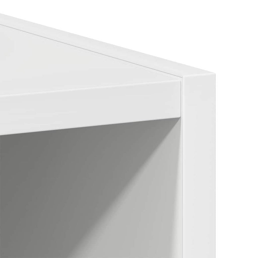 Hangkast met plank Riga Wit 40 x 29,5 x 100 cm Bewerkt hout