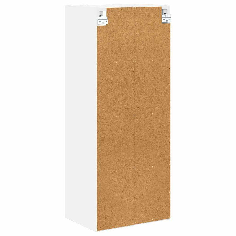 Hangkast met plank Riga Wit 40 x 29,5 x 100 cm Bewerkt hout