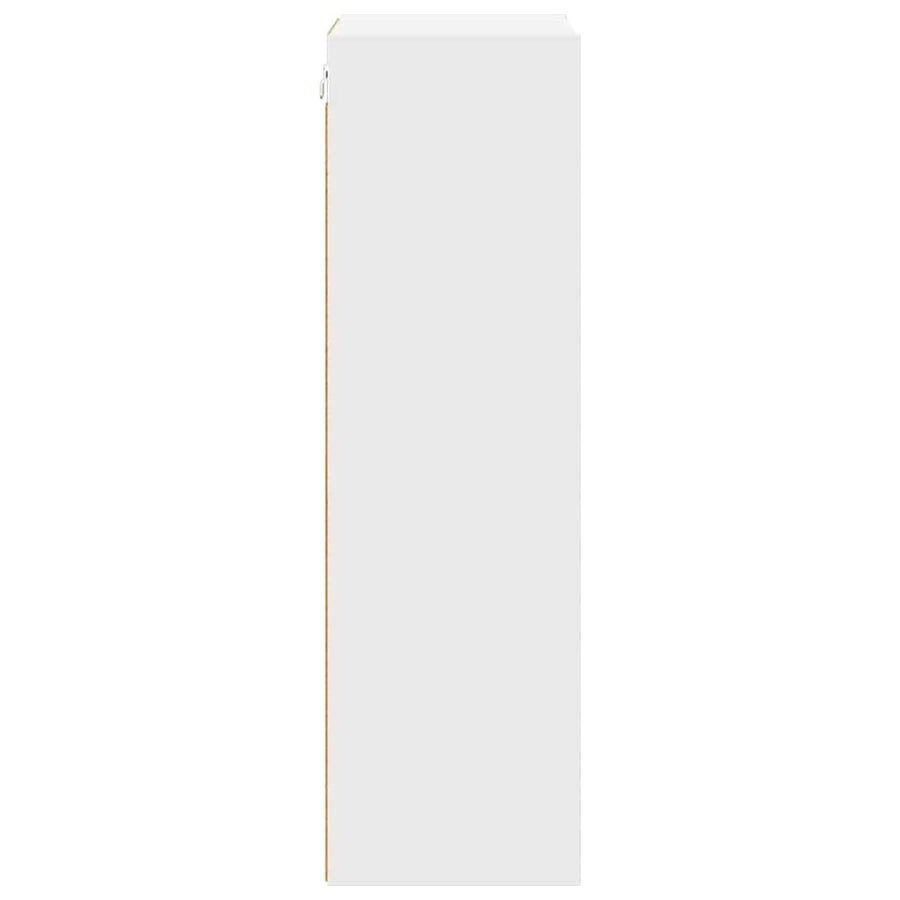 Hangkast met plank Riga Wit 40 x 29,5 x 100 cm Bewerkt hout