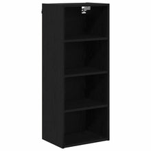 Hangkast Riga Zwart Eiken 40 x 29,5 x 100 cm Bewerkt hout