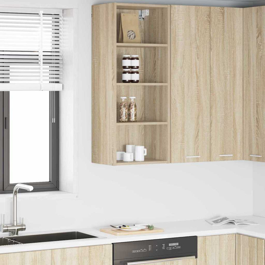 Hangkast Riga Sonoma Eiken 40 x 29,5 x 100 cm Bewerkt hout