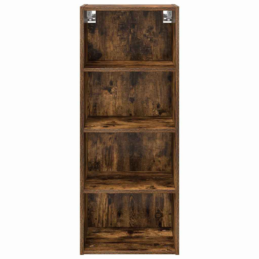 Hangkast Riga Gerookt eiken 40 x 29,5 x 100 cm Bewerkt hout