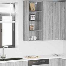 Hangkast Riga Grijs Sonoma 40 x 29,5 x 100 cm Bewerkt hout