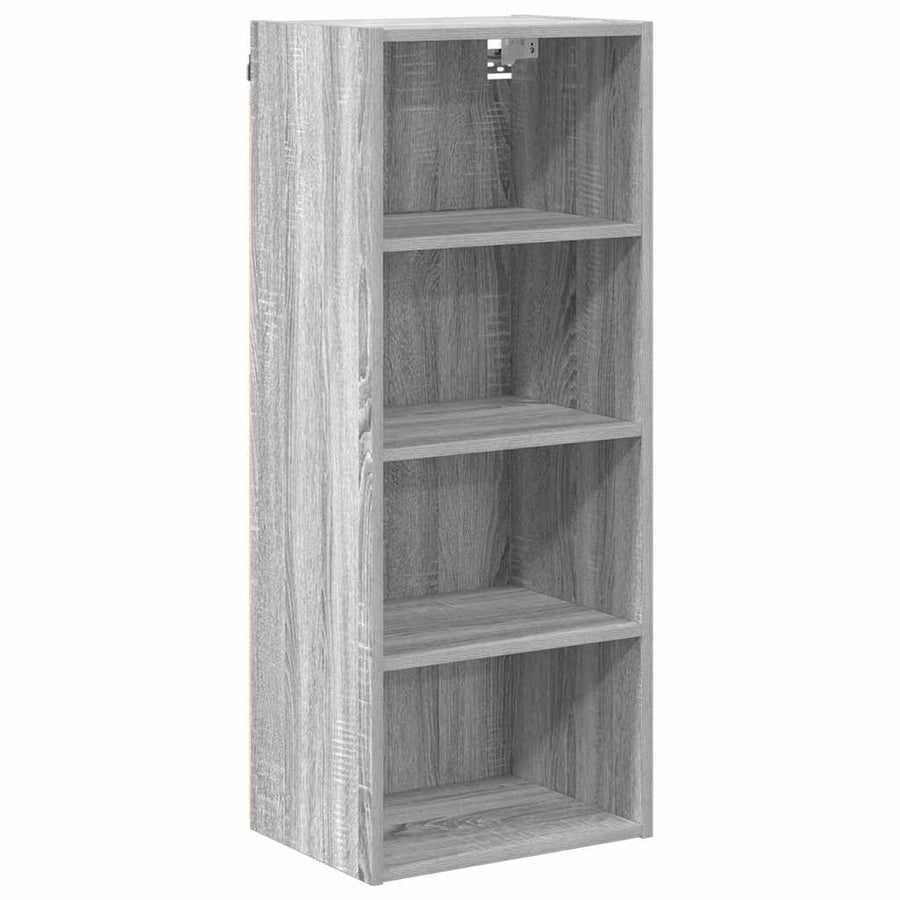 Hangkast Riga Grijs Sonoma 40 x 29,5 x 100 cm Bewerkt hout