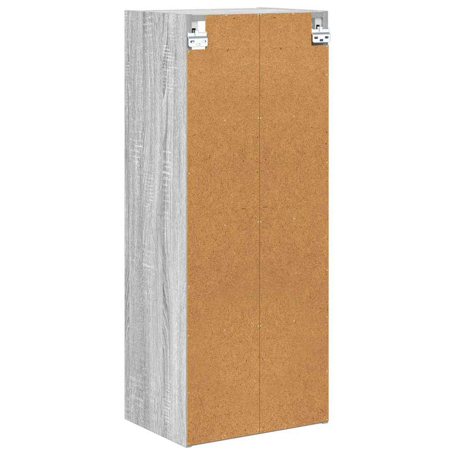 Hangkast Riga Grijs Sonoma 40 x 29,5 x 100 cm Bewerkt hout