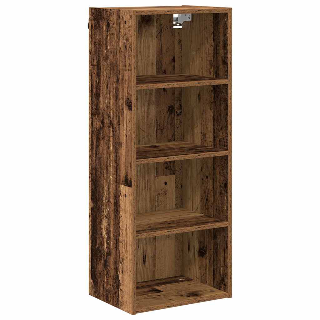 Hangkast Riga Oud Hout 40 x 29,5 x 100 cm Bewerkt hout