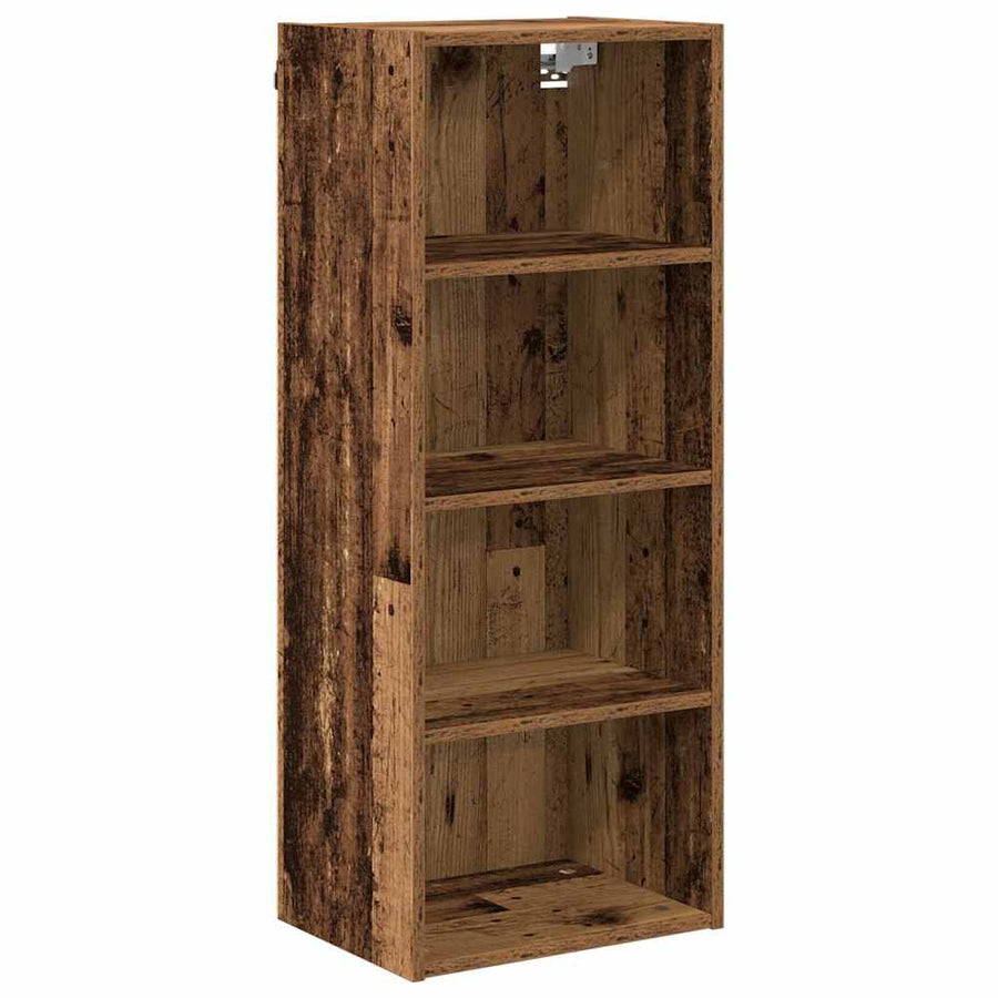 Hangkast Riga Oud Hout 40 x 29,5 x 100 cm Bewerkt hout