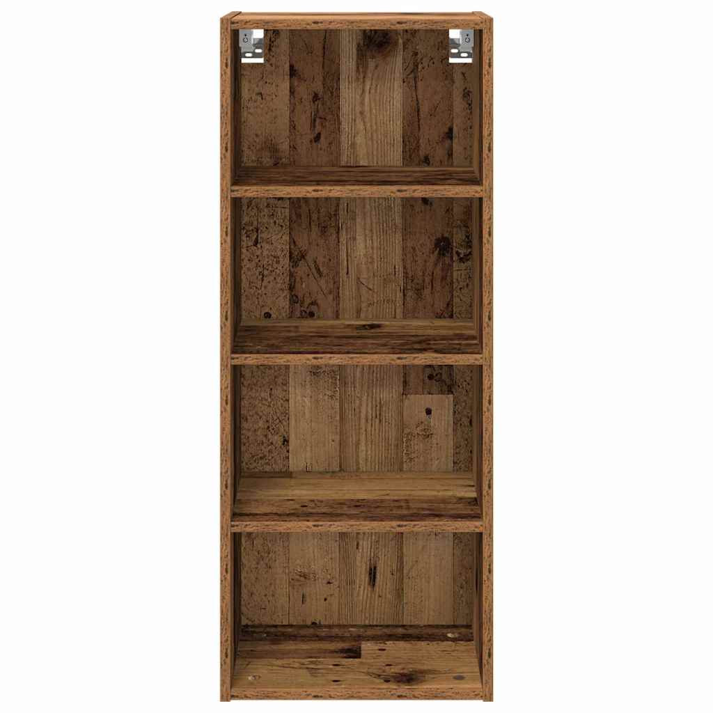 Hangkast Riga Oud Hout 40 x 29,5 x 100 cm Bewerkt hout