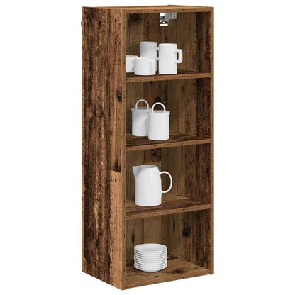 Hangkast Riga Oud Hout 40 x 29,5 x 100 cm Bewerkt hout