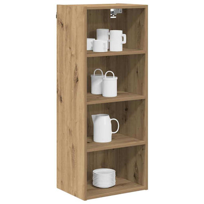 Hangkast Riga Artisan Eiken 40 x 29,5 x 100 cm Bewerkt hout