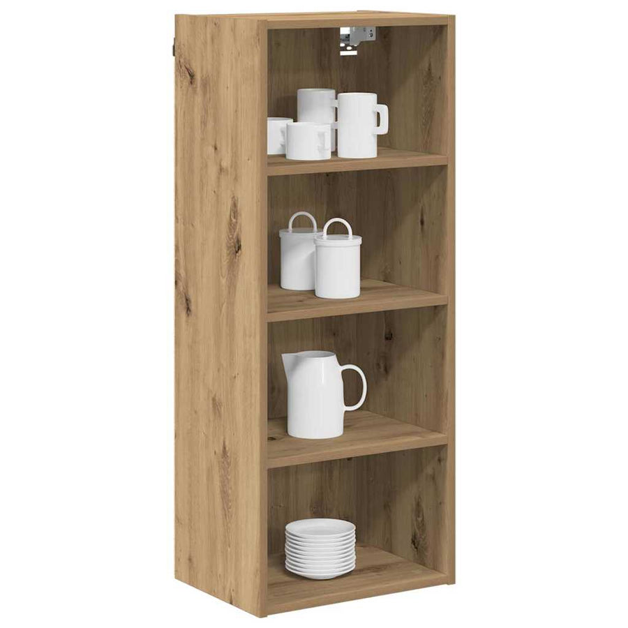 Hangkast Riga Artisan Eiken 40 x 29,5 x 100 cm Bewerkt hout