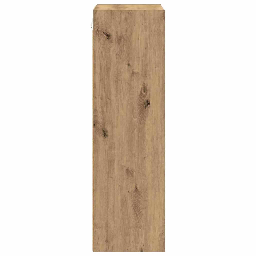 Hangkast Riga Artisan Eiken 40 x 29,5 x 100 cm Bewerkt hout
