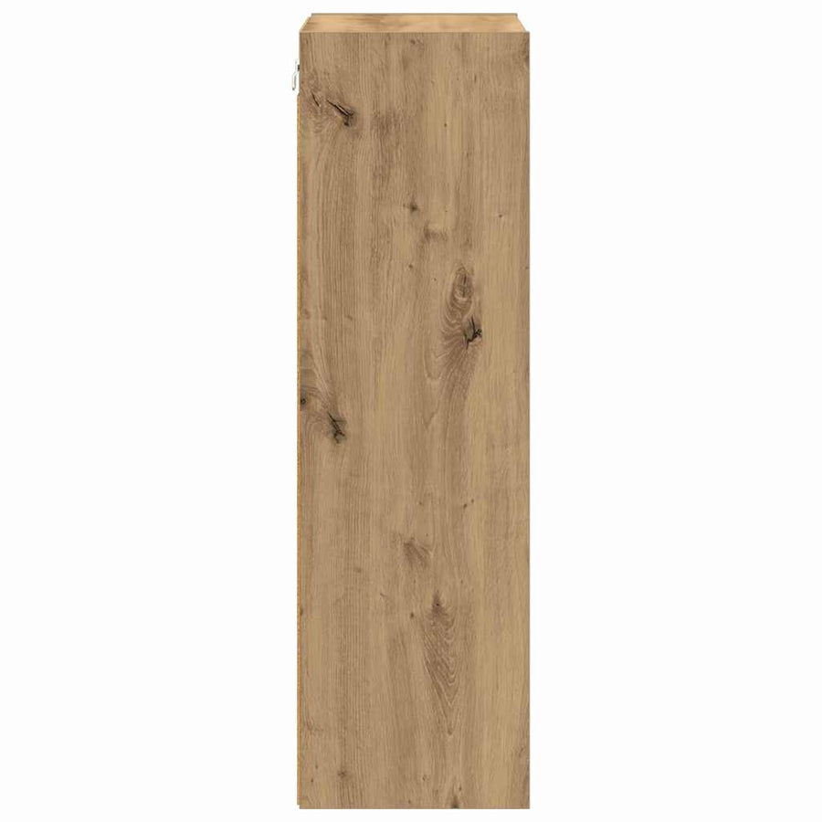 Hangkast Riga Artisan Eiken 40 x 29,5 x 100 cm Bewerkt hout
