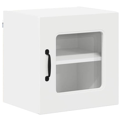 Keukenkast aan de muur 2 pcs Wit 40 x 31 x 40 cm Bewerkt hout