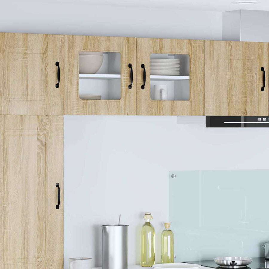 Keukenkast aan de muur 2 pcs Sonoma Eiken 40 x 31 x 40 cm