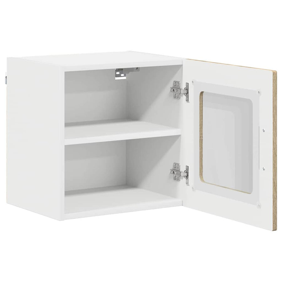 Keukenkast aan de muur 2 pcs Sonoma Eiken 40 x 31 x 40 cm